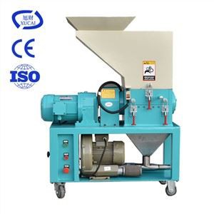 Kis méretű kis sebességű, csendes műanyag aprító